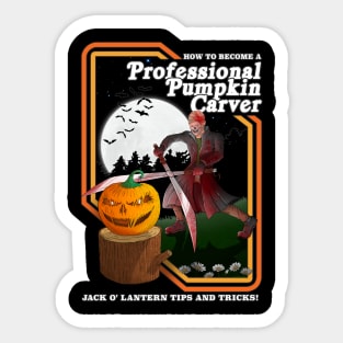 Professional Pumpkin Carver Sticker